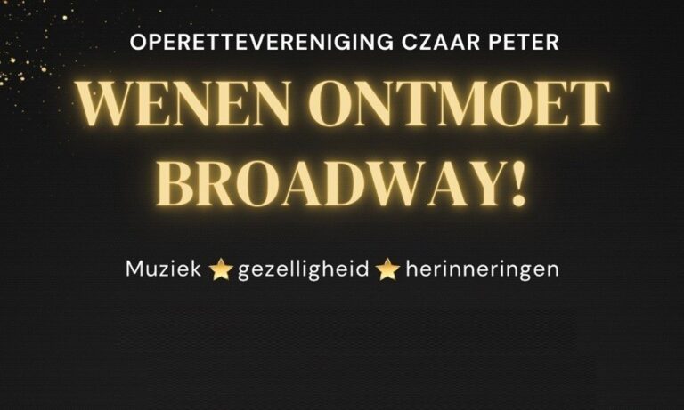 Zaanse Operette Vereniging Czaar Peter – Jubileumconcert 70 jaar — muziek in Zaanstad