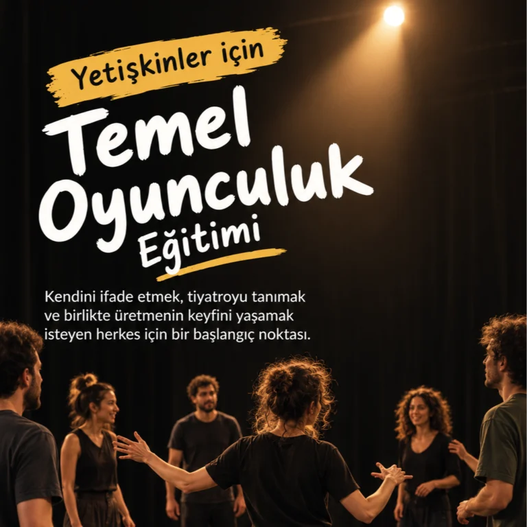 Theaterlessen voor volwassenen in het Turks — theater in Zaanstad